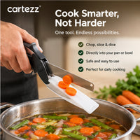 2-in-1 Smart Kitchen Knife with Built-In Cutting Board thumbnail 4