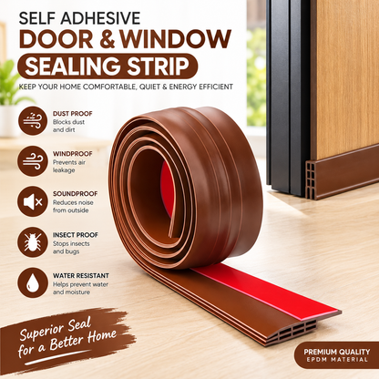 Self-Adhesive Door & Window Sealing Strip