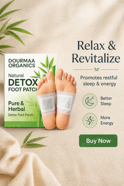 Ayurvedic Detox Foot Pads Pack of 10 + 10 FREE!!
