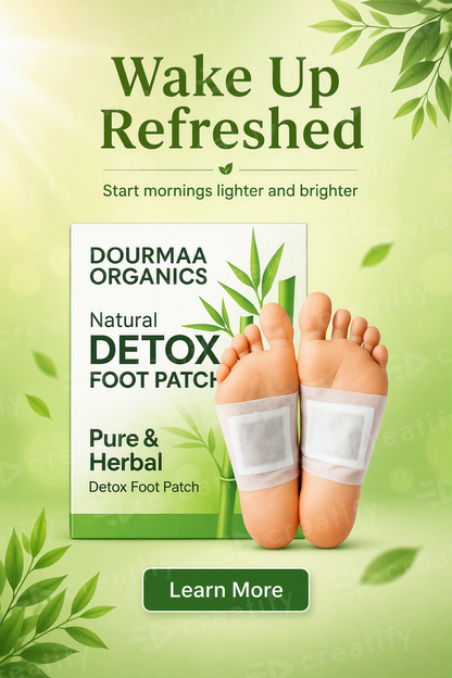 Ayurvedic Detox Foot Pads Pack of 10 + 10 FREE!!